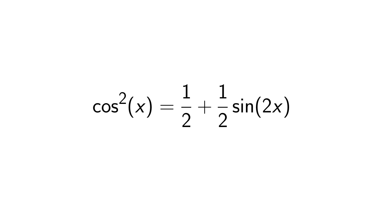You are currently viewing Prove that cos^2(x) = 1/2 + 1/2 cos(2x)